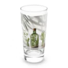 すまいるのおしゃれ植物グッズ Long Sized Water Glass :front