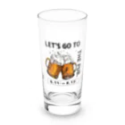 T3 styleのビールを飲もう！ Long Sized Water Glass :front