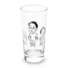 nyahoのじいちゃんと孫 Long Sized Water Glass :front