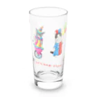 Ａｔｅｌｉｅｒ　Ｈｅｕｒｅｕｘのサーカスにゃんこ　４ピエロにゃんず Long Sized Water Glass :front