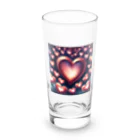 ワンダーワールド・ワンストップのハートがいっぱい③ Long Sized Water Glass :front