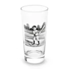 モリスのベースボールボーイ Long Sized Water Glass :front