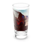 SexyJeepのモアブコレクション　ホワイトリム02 Long Sized Water Glass :front