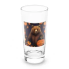 ToToMoの【ハロウィン】グリズリー２ Long Sized Water Glass :front