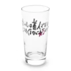 #立夏の短歌 のわたくしは善人ですよODをしてもぐるなび★5付けるし Long Sized Water Glass :front