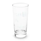 #立夏の短歌 の地球には観光ですか夜がまだ夜のままではいられない星 Long Sized Water Glass :front