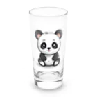 sh8のキュートパンダ Long Sized Water Glass :front