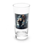 shop_cosmoの星屑のライオン Long Sized Water Glass :front