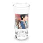 osaruna7741の共に歩む Long Sized Water Glass :front