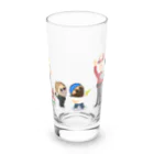 Dot-Takの宅配ピザ Long Sized Water Glass :front