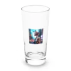 𝔔𝔘𝔒ℜℑ𝔄のCyberpunk giraffe Long Sized Water Glass :front