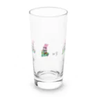 paruko____ショップのうさじ　三体ver. Long Sized Water Glass :front