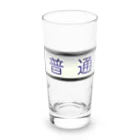 Rail Square の方向幕【普通】白地 Long Sized Water Glass :front