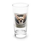 xdaのバケツに入ったチワワ Long Sized Water Glass :front