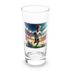 Uchi19のサッカー小僧 Long Sized Water Glass :front