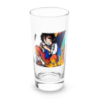 Ryuu_0925のキュートなキャラクターたちの冒険 Long Sized Water Glass :front