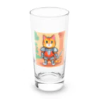 人生Storeの勇者猫 Long Sized Water Glass :front