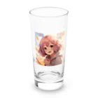 ぶーたんの紅葉の中で輝く彼女 Long Sized Water Glass :front