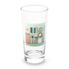 Lock-onの文房具大好き❤緑色01 Long Sized Water Glass :front