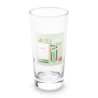 Lock-onの文房具大好き❤緑色02 Long Sized Water Glass :front