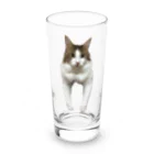 Diamondの猫のダイヤ Long Sized Water Glass :front