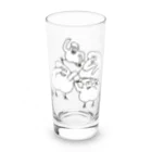 mugny shopのダンスとりもち Long Sized Water Glass :front