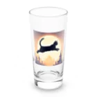 toto012の猫のシルエットグッズ Long Sized Water Glass :front