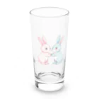 ゆるふわショップのゆるふわうさぎ Long Sized Water Glass :front