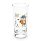 moriugのサックスハリネズミ Long Sized Water Glass :front