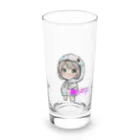 春乃遊羽アイディアイラストショップの春乃遊羽チビキャラ Long Sized Water Glass :front