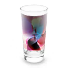 GOOD VIBES CATSのあなたはおしり派？おっぱい派？ Long Sized Water Glass :front