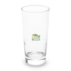 アジンガーのブラックバスGO! Long Sized Water Glass :front