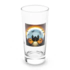 umakoiのドット絵のハロウィン城 Long Sized Water Glass :front