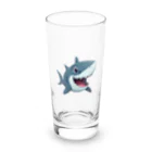 黒猫くんのかわいい鮫 Long Sized Water Glass :front