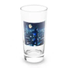 桜ですの月夜侍 Long Sized Water Glass :front