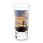 life photo goods shopの夕焼け Long Sized Water Glass :front