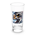 宇宙開発デザイン科の酒飲みアストロノーツ Long Sized Water Glass :front