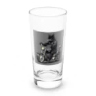 zkunmamaのワイルド黒猫 Long Sized Water Glass :front