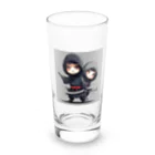 ニンニン忍者パンの愛くるしい忍者グッズ Long Sized Water Glass :front