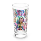 💖宇宙整体♪🌈♪こころからだチャンネル♪💖の mermaid paradise  Long Sized Water Glass :front