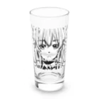 ぷにぷにのやる気は置いてきたよ？ Long Sized Water Glass :front