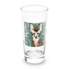 kindonesiaのドット絵のヒマラヤンキャット Long Sized Water Glass :front