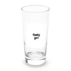 namonakyのファンキーガールシリーズ（ブラック） Long Sized Water Glass :front