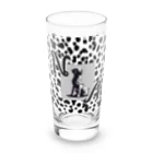 &AIのピクセルアートダルメシアン 5 Long Sized Water Glass :front