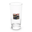 Yamapのヴェネチアのカーニバルの美しい仮面 Long Sized Water Glass :front