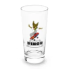 ikurama のDingo君スケボー挑戦！ Long Sized Water Glass :front