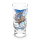 SetsunaAIの空に浮かぶ島のファンタジーグッズ Long Sized Water Glass :front