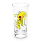 B-catのそんなバナナ　つるっとすべる Long Sized Water Glass :front