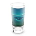 旨味教授といちごもちぷりんのシロナガスクジラと海に沈んだ都市 Long Sized Water Glass :front