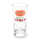 Sky00のイタリアピザ Long Sized Water Glass :front